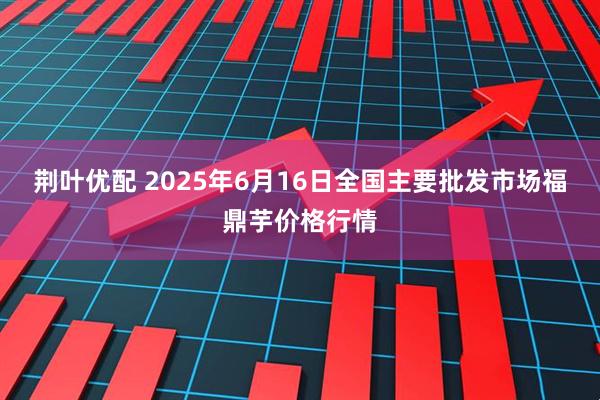 荆叶优配 2025年6月16日全国主要批发市场福鼎芋价格行情